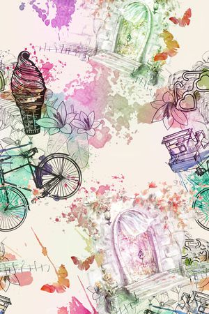 小碎花印花华亿平台图片