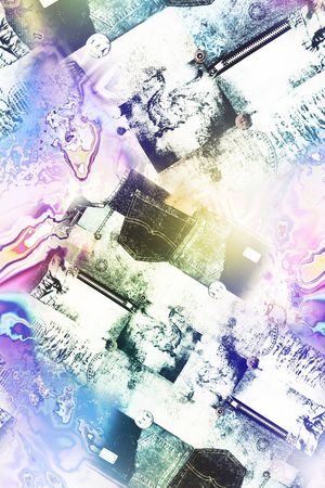 中国风印花华亿平台图片