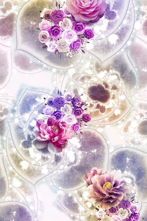 花朵印花华亿平台图片