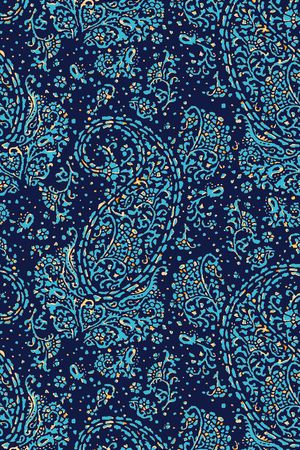 佩斯利印花华亿平台图片