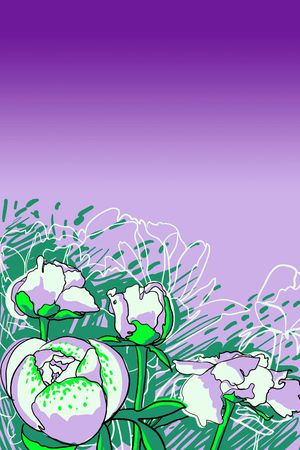 渐变花印花华亿平台图片