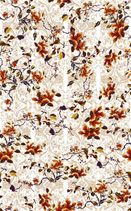 欧式花纹印花华亿平台图片