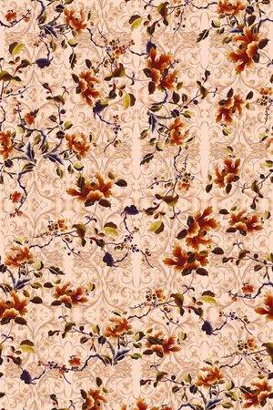 欧式花纹印花华亿平台图片