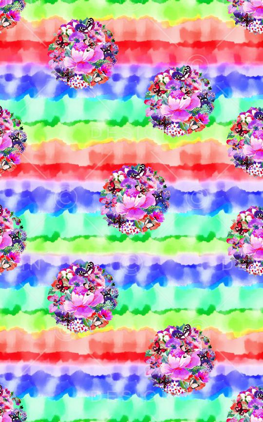 水彩印花华亿平台图片