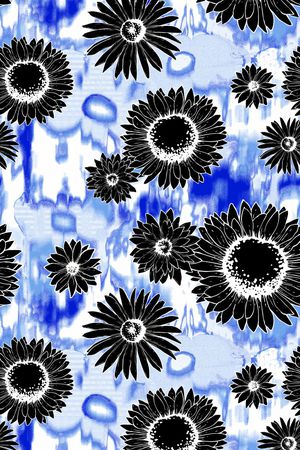 清爽大气印花华亿平台图片