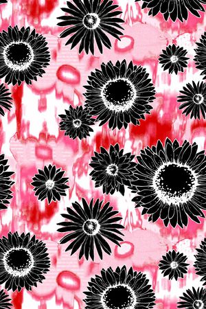 清爽大气印花华亿平台图片