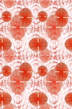 抽象图案印花华亿平台图片