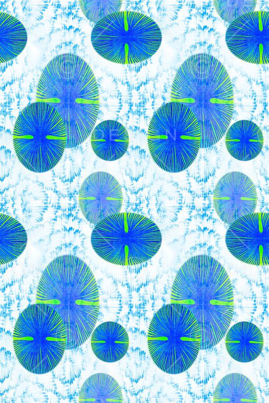 抽象图案印花华亿平台图片