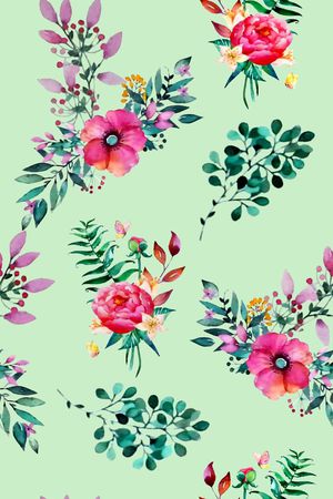 水彩印花华亿平台图片