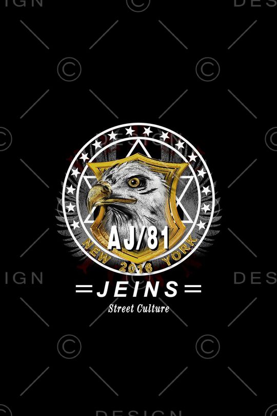 老鹰印花华亿平台图片