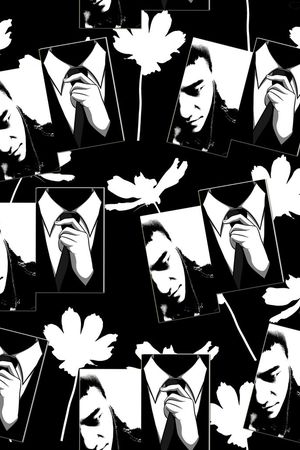 几何与人像系列印花华亿平台图片