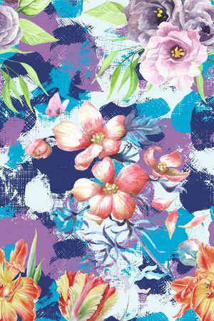 迷彩印花华亿平台图片