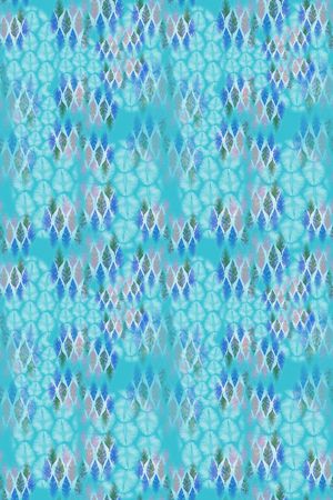 抽象叶子印花华亿平台图片