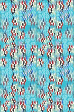 抽象叶子印花华亿平台图片