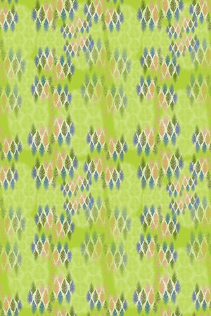 抽象叶子印花华亿平台图片