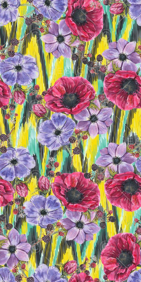 大朵印花华亿平台图片