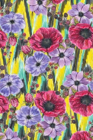 大朵印花华亿平台图片