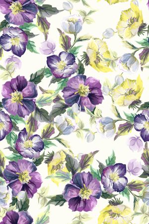 大朵印花华亿平台图片