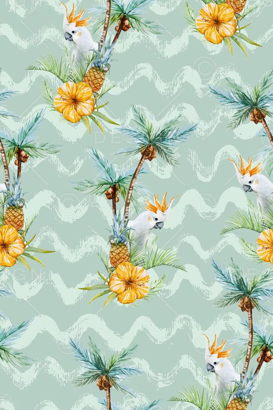 清新印花华亿平台图片