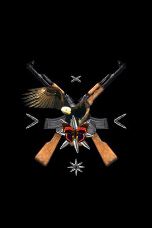 手枪印花华亿平台图片