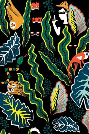 热带印花华亿平台图片