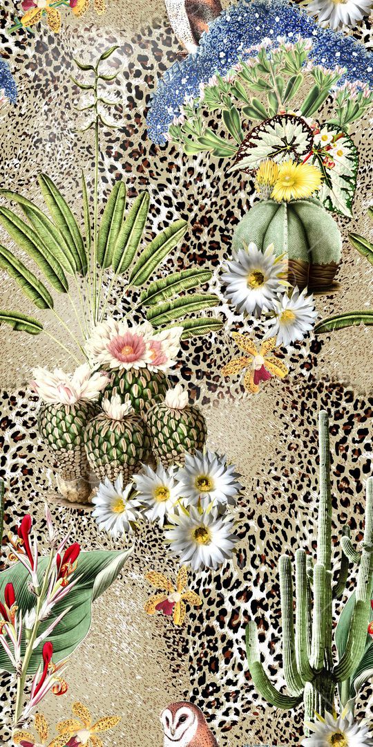 热带风印花华亿平台图片