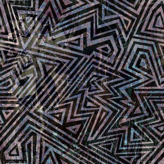 不规则几何印花华亿平台图片