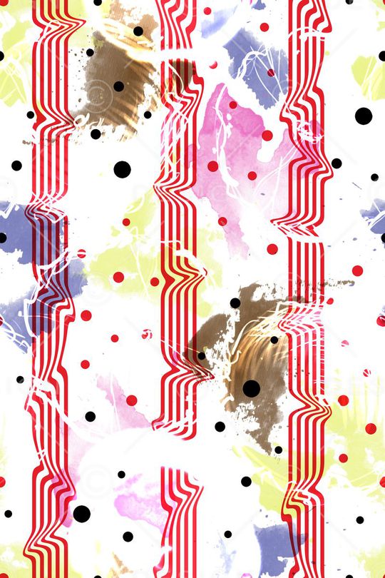 几何印花华亿平台图片