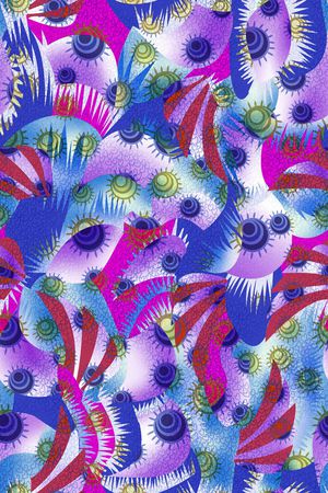 波点印花华亿平台图片