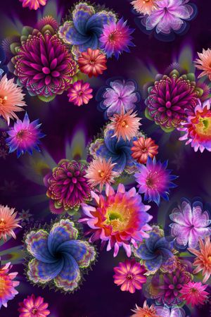 抽象印花华亿平台图片