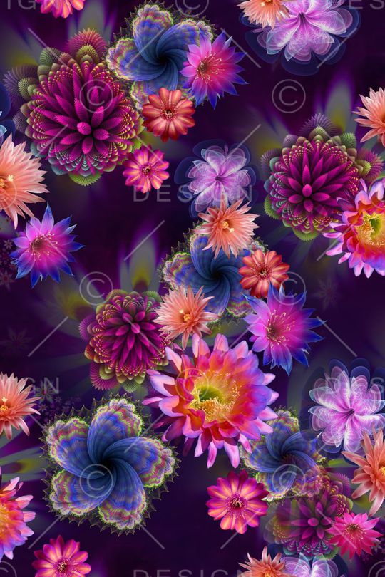 抽象印花华亿平台图片