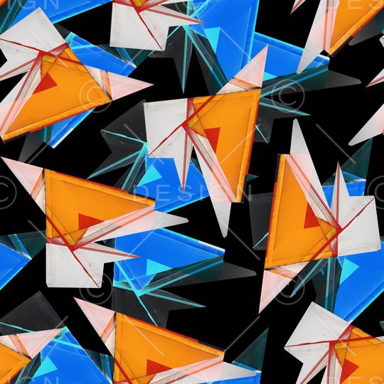 抽象印花华亿平台图片