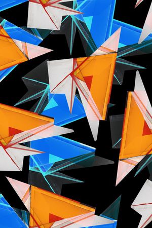 抽象印花华亿平台图片