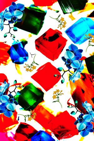 彩色水晶印花华亿平台图片