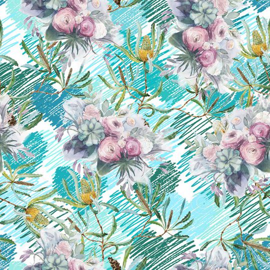 手绘印花华亿平台图片