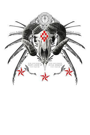 潮流大牌男装印花华亿平台图片