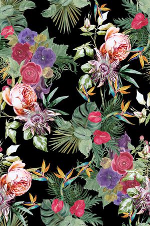 手绘印花华亿平台图片