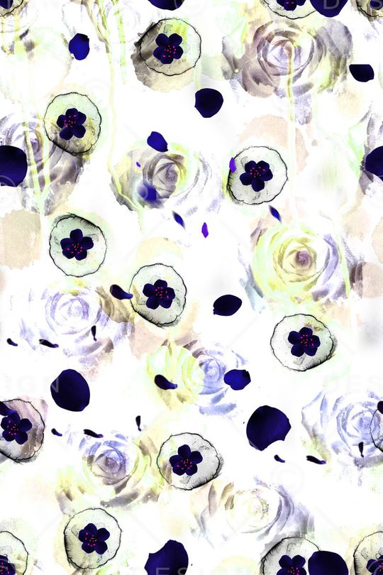 玫瑰印花华亿平台图片