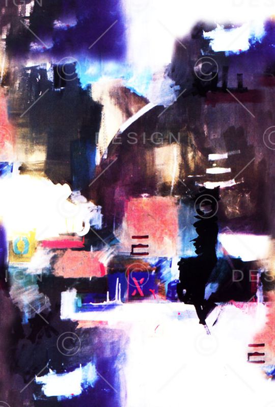 数码花大气抽象印花华亿平台图片