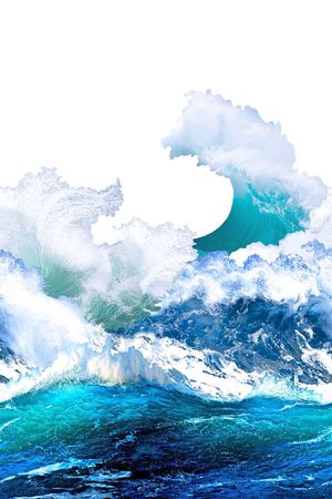 夏日清凉印花华亿平台图片