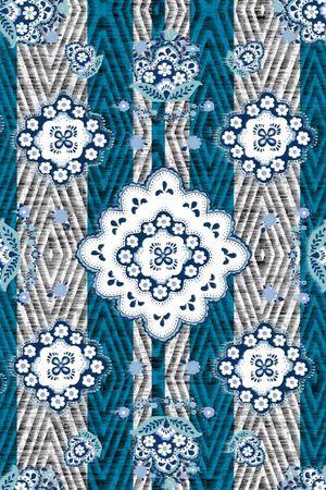 民族风印花华亿平台图片