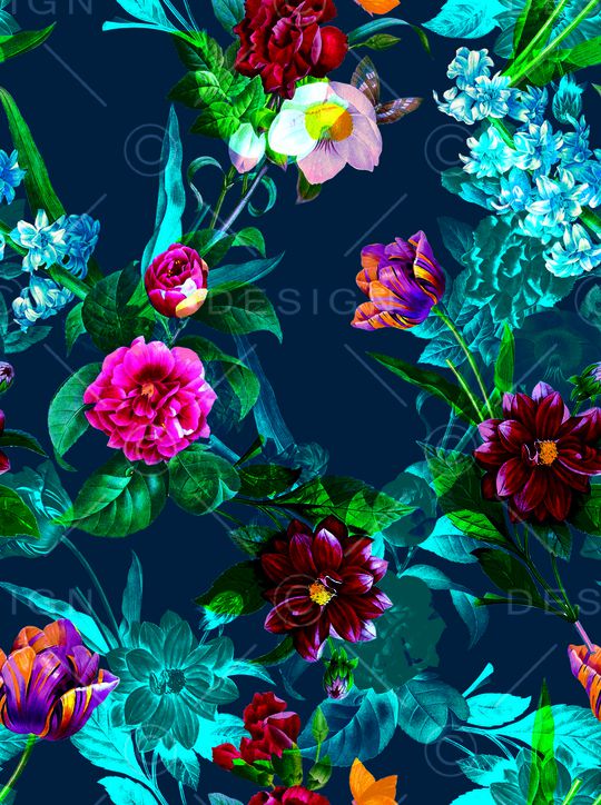 乱花印花华亿平台图片