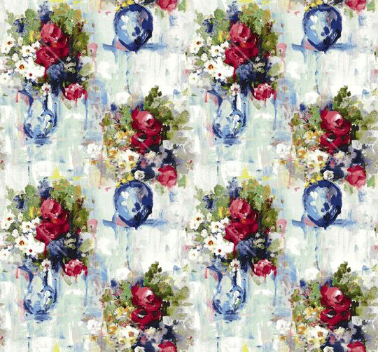 花瓶印花华亿平台图片