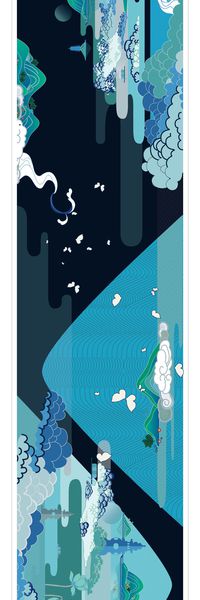 风景印花华亿平台图片