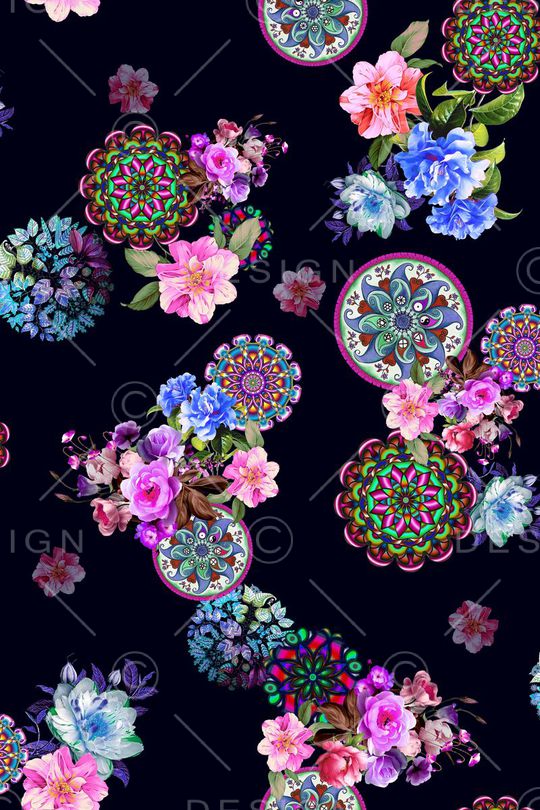 民族风印花华亿平台图片