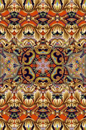 佩斯利印花华亿平台图片