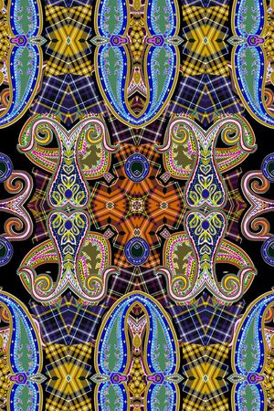 佩斯利印花华亿平台图片