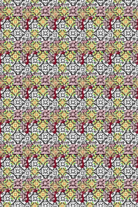 民族风图案印花华亿平台图片