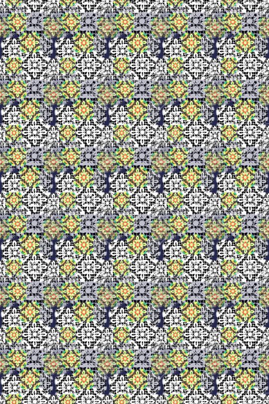 民族风图案印花华亿平台图片