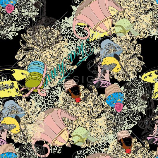 卡通印花华亿平台图片